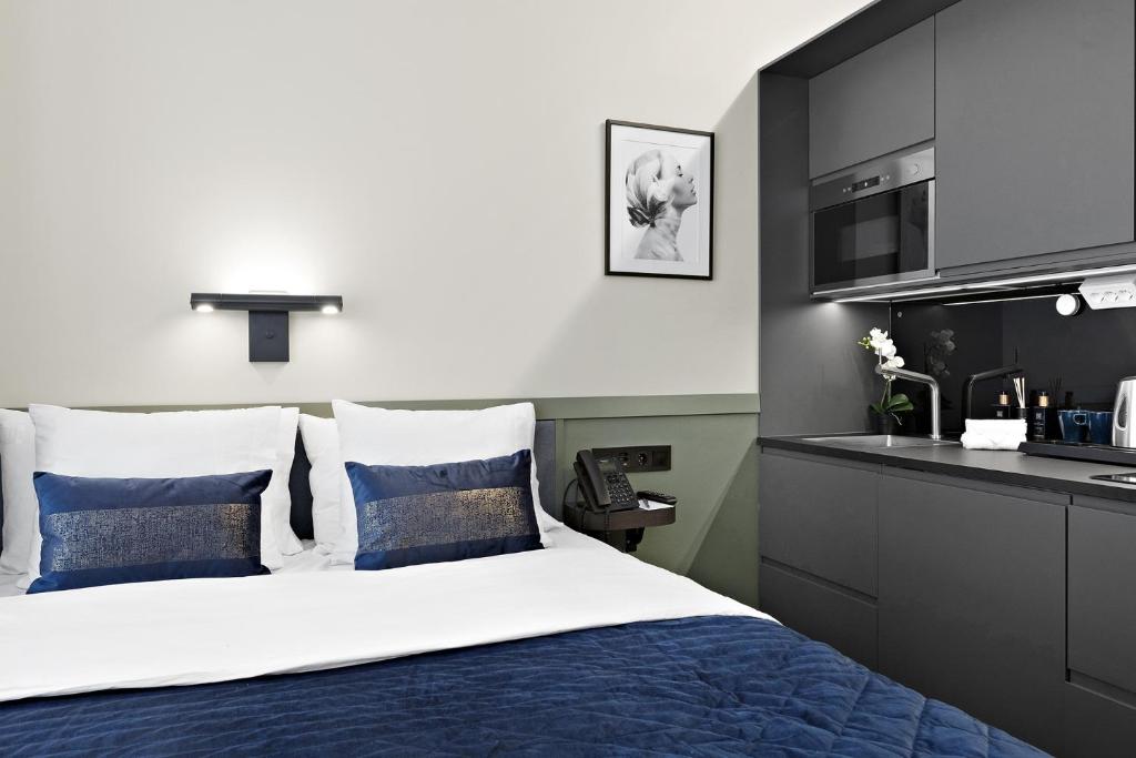 Postel nebo postele na pokoji v ubytování Best Western Hotel at 108