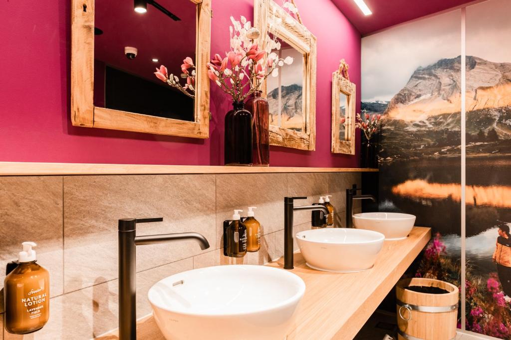 Koupelna v ubytování Capsule Hotel - Zurich Airport