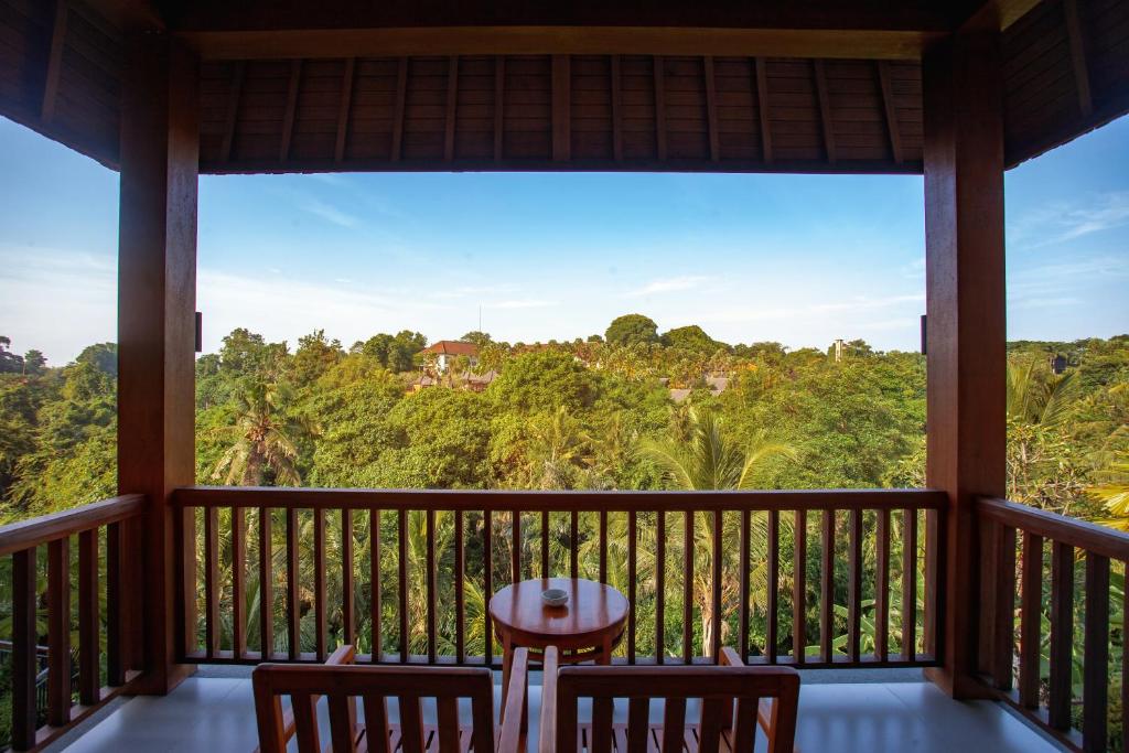 Balkón nebo terasa v ubytování Yanyan Resort Ubud