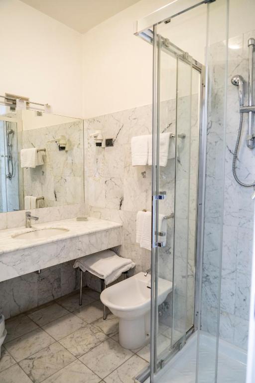 Koupelna v ubytování Hotel San Giorgio