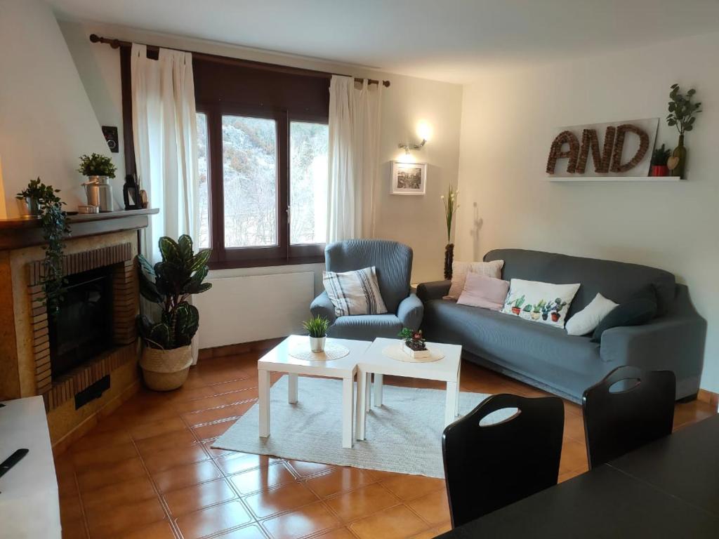 Posezení v ubytování Apartament turistic Pont d’Ordino