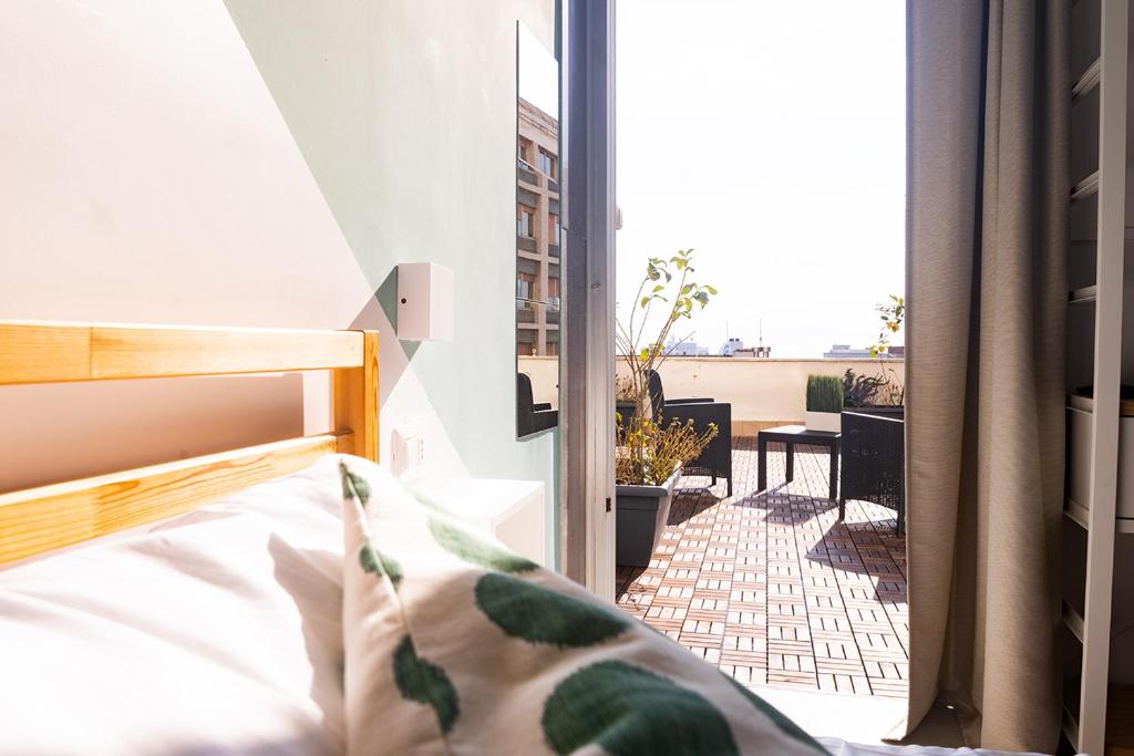 Łóżko lub łóżka w pokoju w obiekcie PC Boutique H, Sea View by ClaPa group