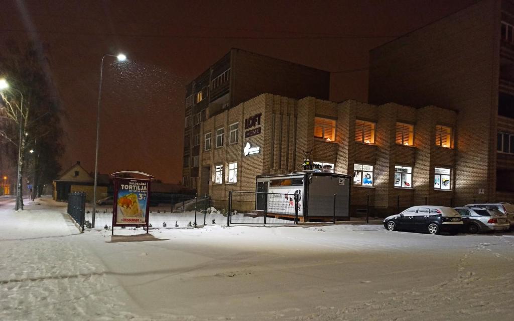 LOFT Home v zimě