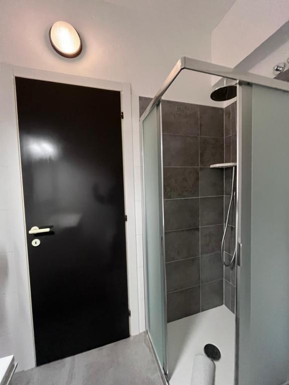 Koupelna v ubytování Hotel Letizia