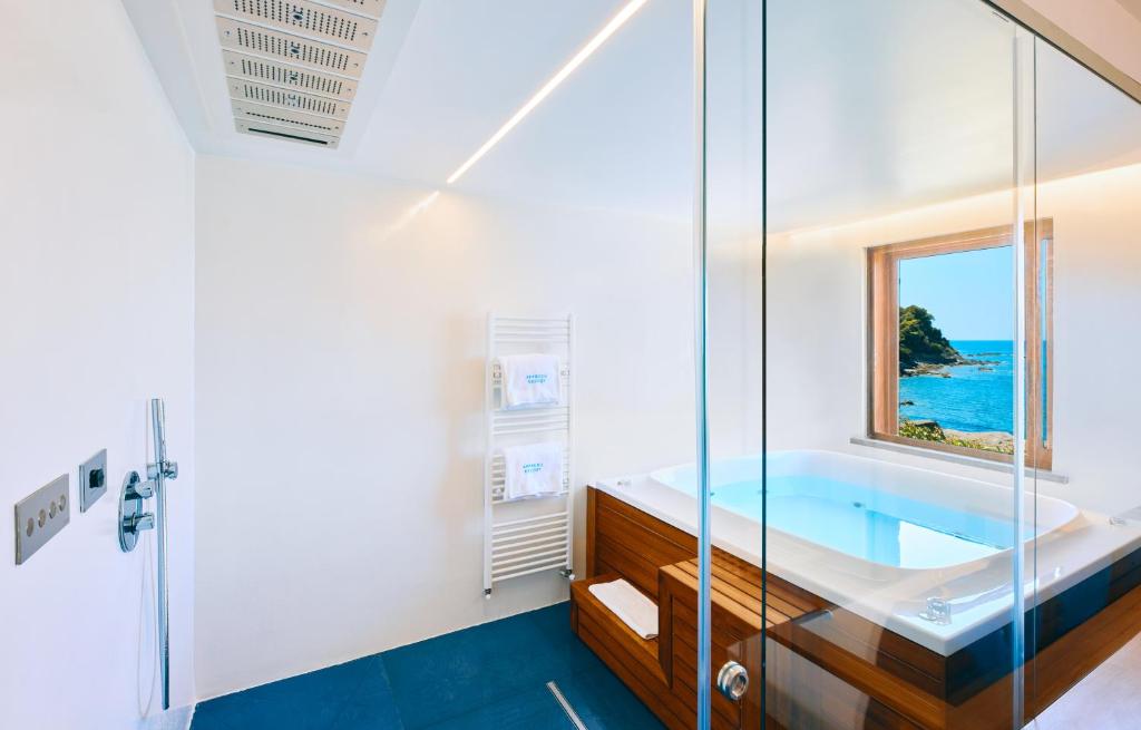 Koupelna v ubytování Approdo Resort Thalasso Spa