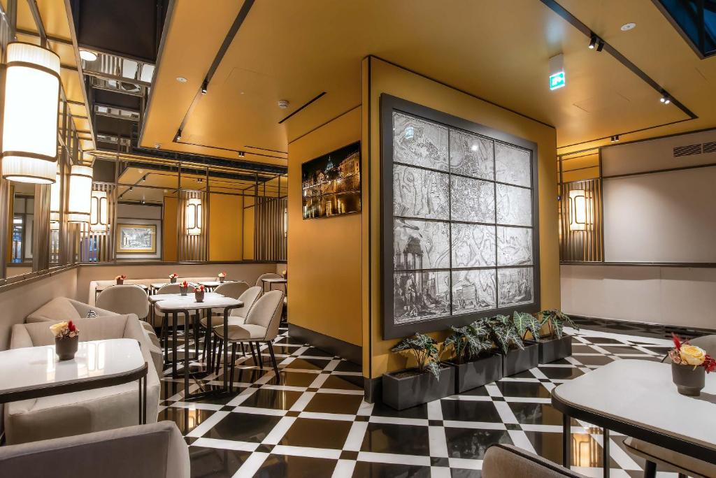 Posezení v ubytování Hotel Lunetta