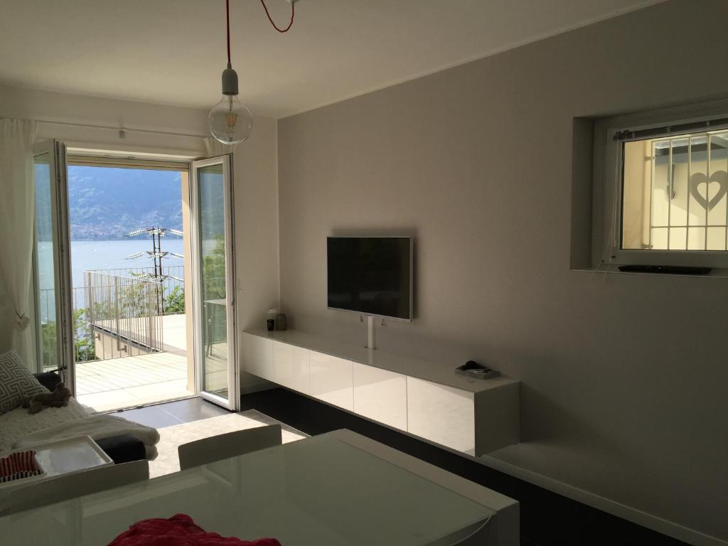 Postel nebo postele na pokoji v ubytování Residence Il Poggio