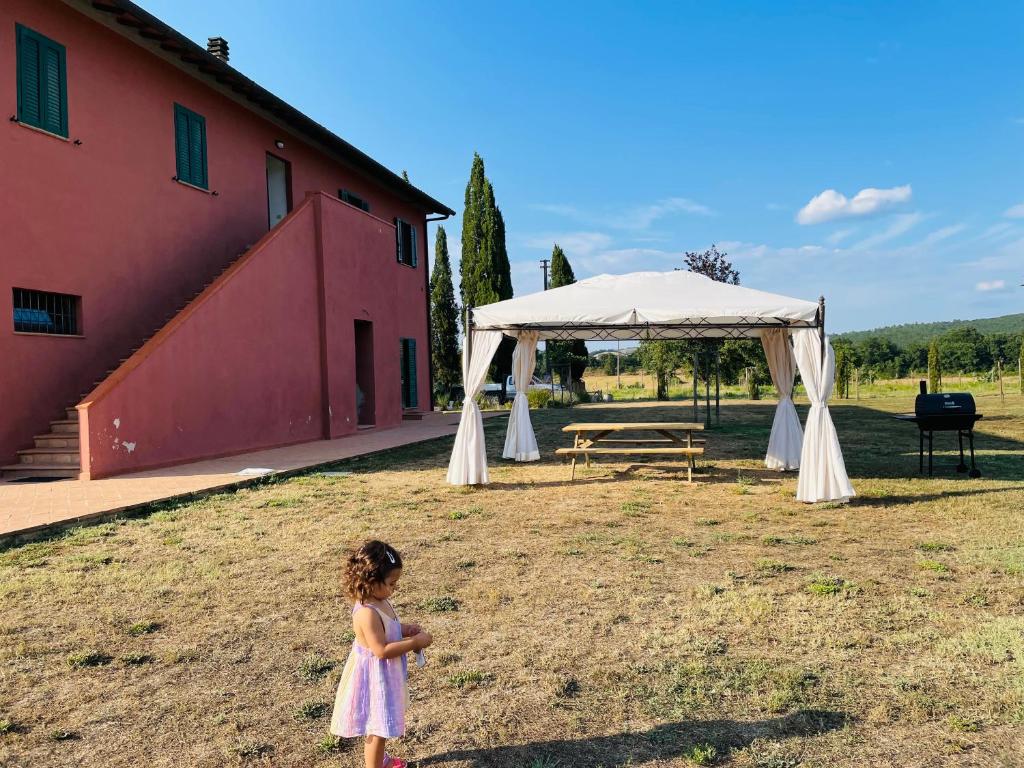 Appartamento TERRACOTTA nel Podere Gretano gyermekkorú vendégei
