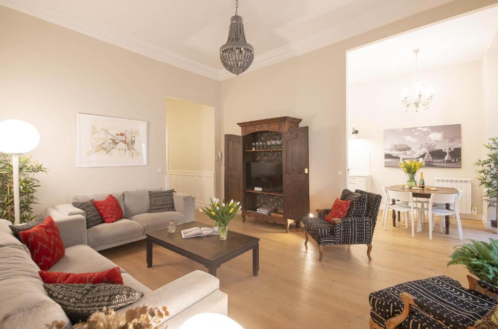 Posedenie v ubytovaní MARITXU'S HOME
