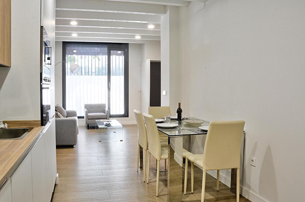 Posezení v ubytování Apartamento de dos dormitorios en Triana