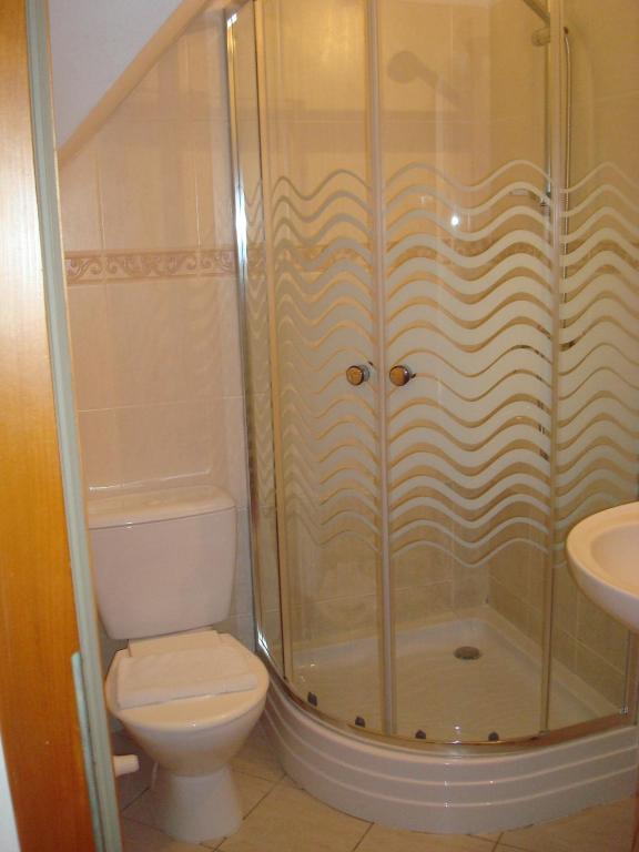 Łazienka w obiekcie Sport hotel POMI