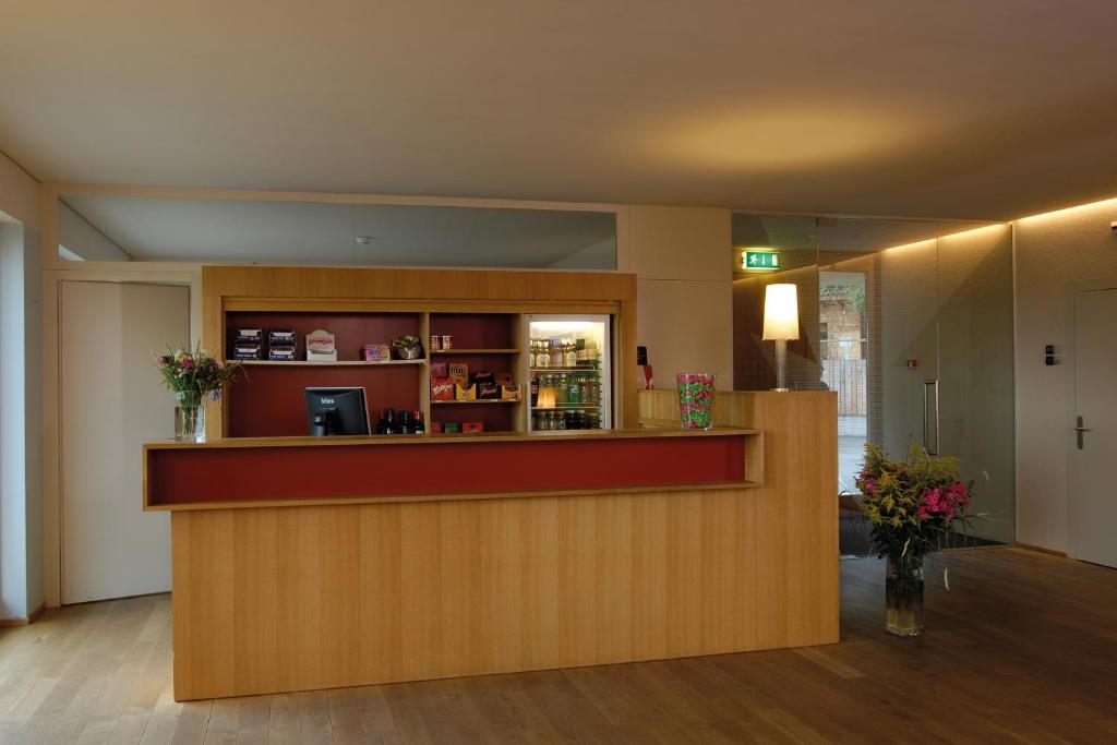 Lounge nebo bar v ubytování Valbella-Lenzerheide Youth Hostel
