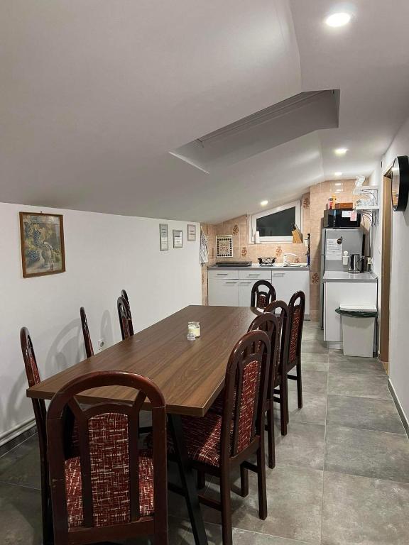 Kuchyň nebo kuchyňský kout v ubytování apartma "happy Scotts"