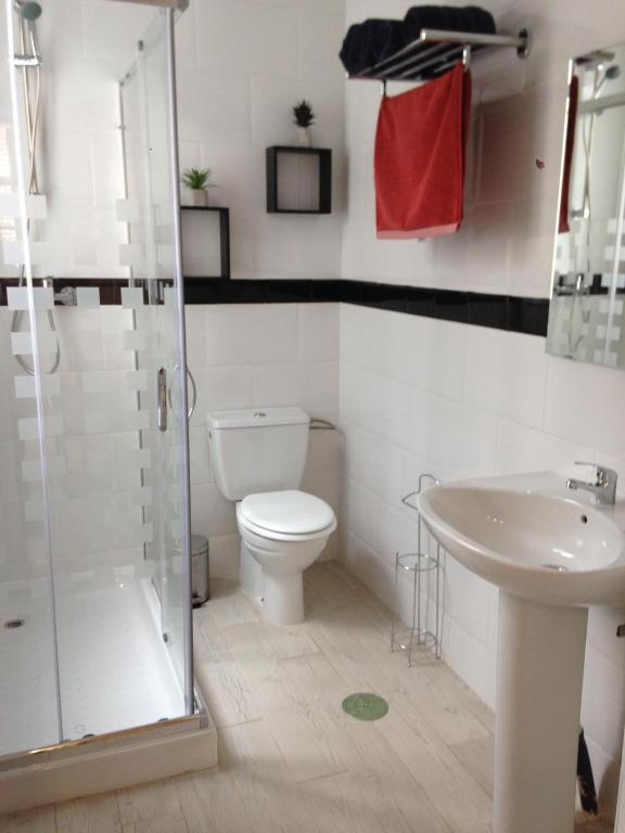 Kúpeľňa v ubytovaní La casita de AO