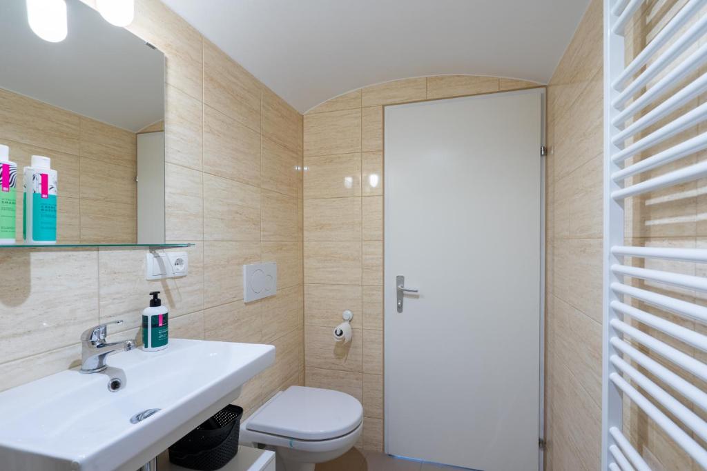 Koupelna v ubytování revLIVING Apartments Eggenburg