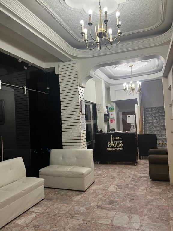 Posezení v ubytování Hotel Paris