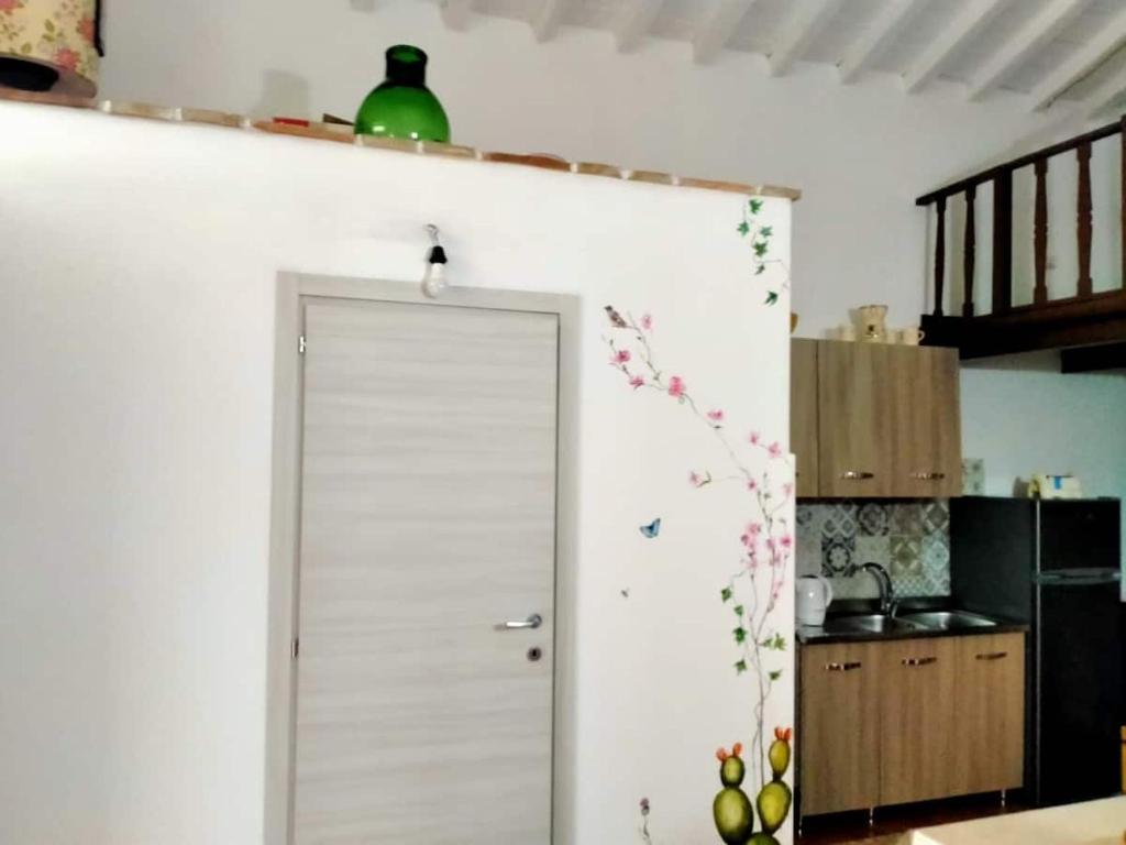 Kuchyň nebo kuchyňský kout v ubytování La lammia di Pisticci