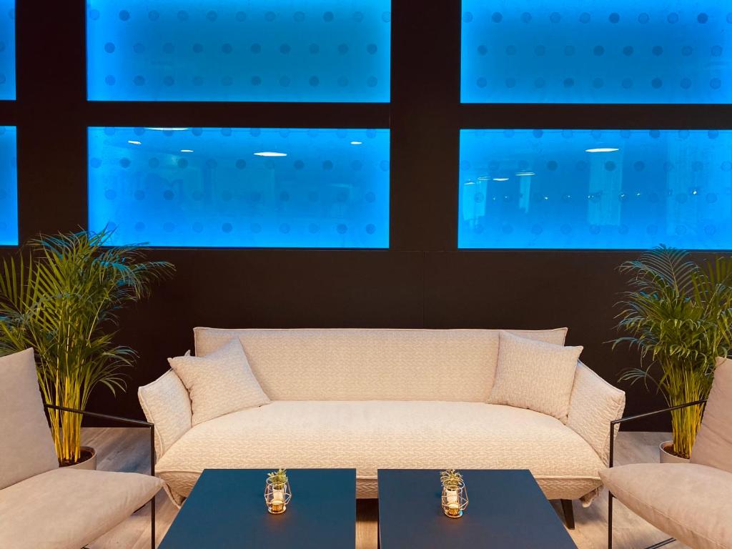 Posezení v ubytování DORMERO Hotel Hof