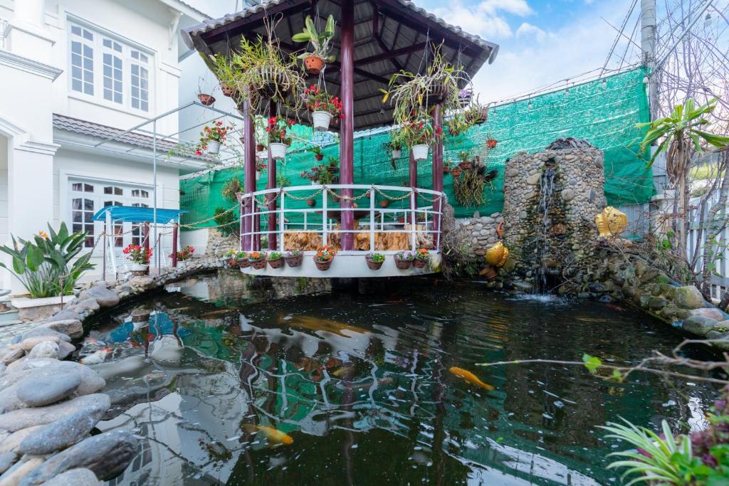 Zahrada ubytování Villa Trung nghĩa 28