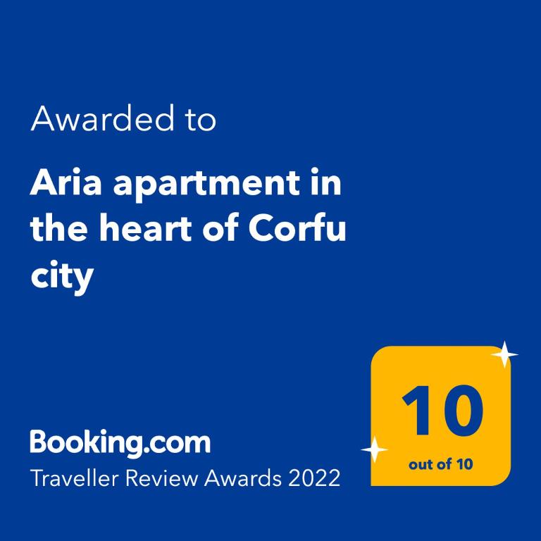 Aria apartment in the heart of Corfu city