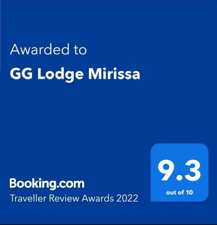 Certifikát, hodnocení, plakát nebo jiný dokument vystavený v ubytování GG Lodge Mirissa