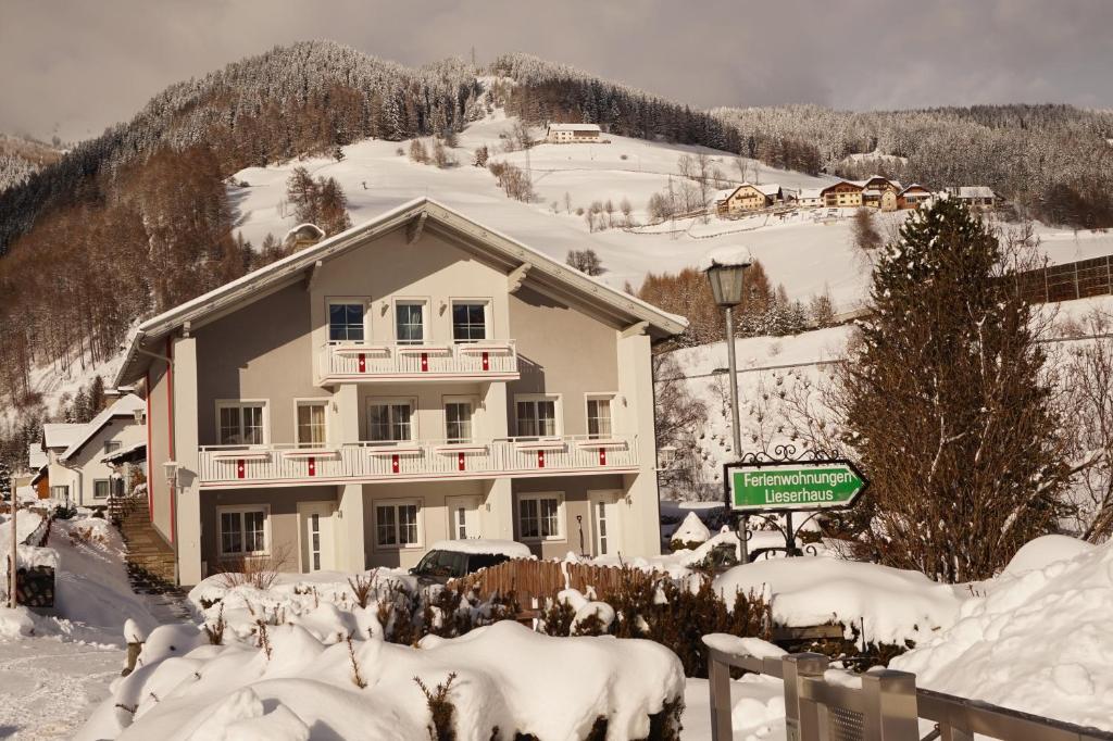 Ferienwohnung Lieserhaus v zimě