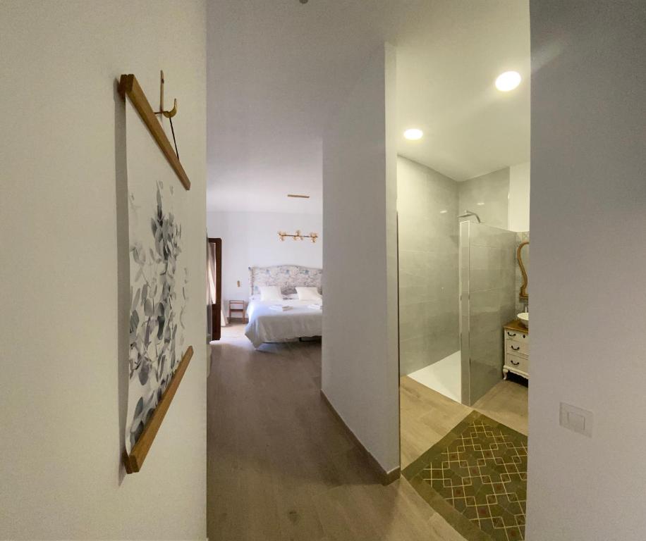 A bathroom at Casa Elsa Almagro