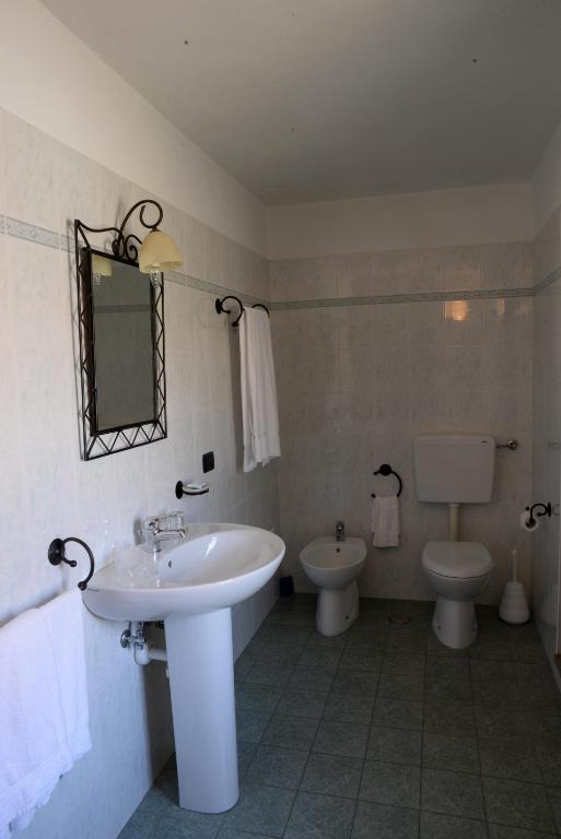 Koupelna v ubytování Villa Chiara Hotel