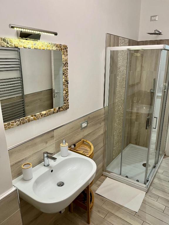 A bathroom at B&B Berlen