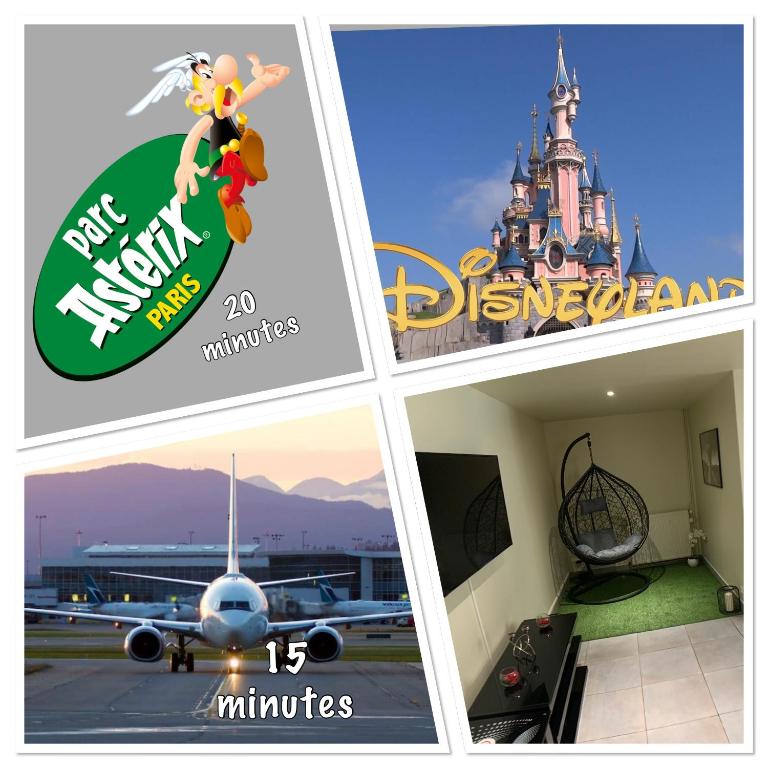 Gallery image of Appartement cosy proche Roissy CDG Astérix DisneyLand Paris in Goussainville