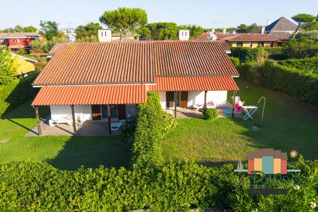 Zahrada ubytování Villa Aurora