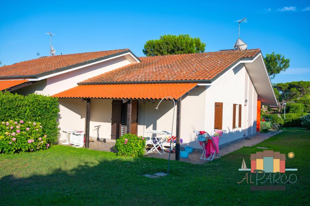 Zahrada ubytování Villa Aurora