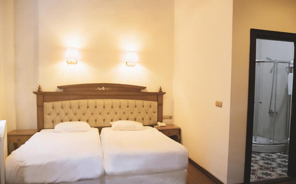 Postel nebo postele na pokoji v ubytování Thrace Konak Hotel & SPA