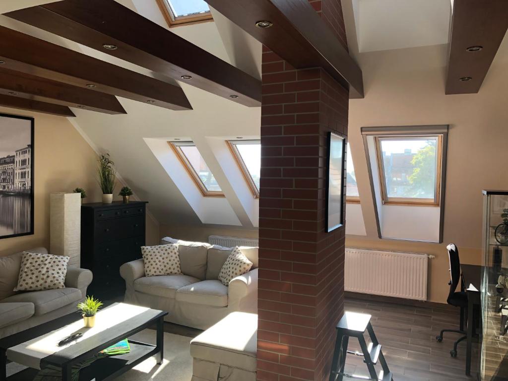 Część wypoczynkowa w obiekcie Galéria Apartmanház