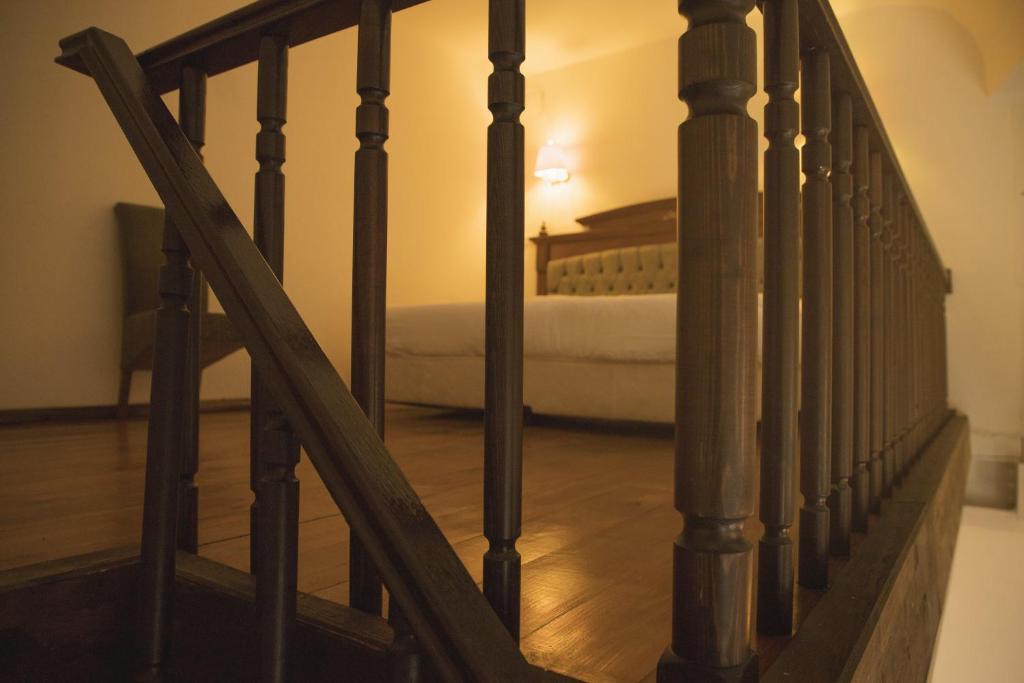Postel nebo postele na pokoji v ubytování Thrace Konak Hotel & SPA