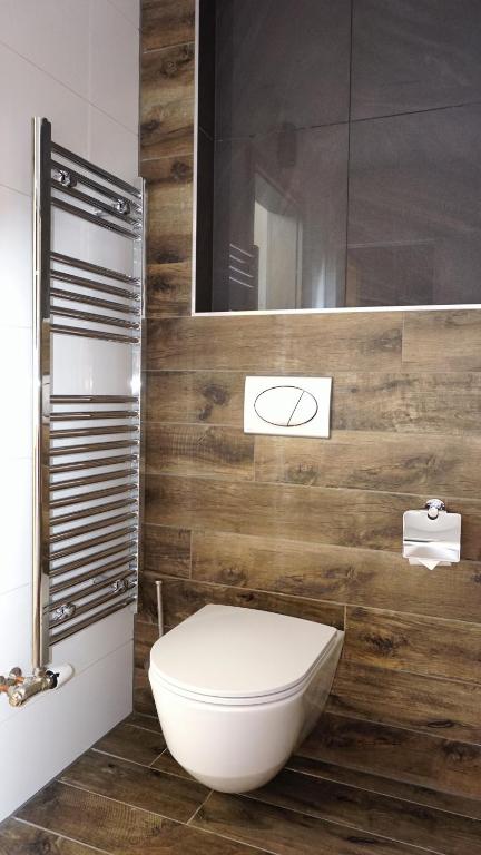 Koupelna v ubytování Hotel Stierer