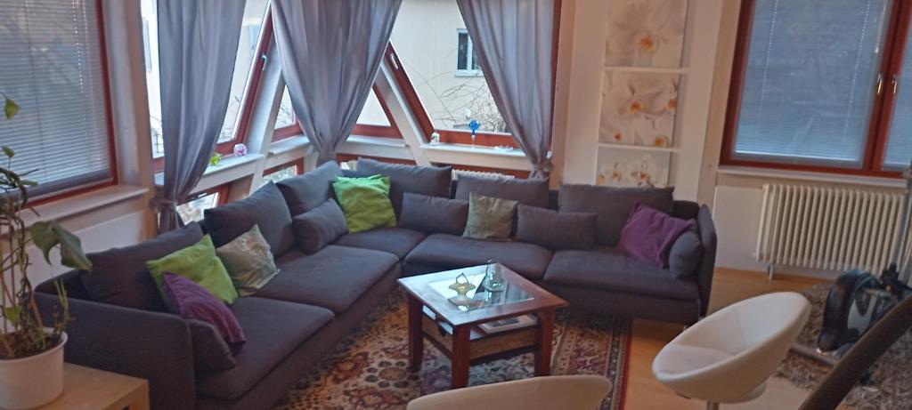 Posezení v ubytování Winzerhaus Rissweg 15