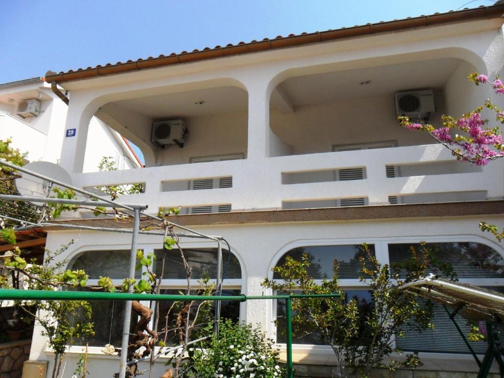 Balkón nebo terasa v ubytování Apartments Dvorski
