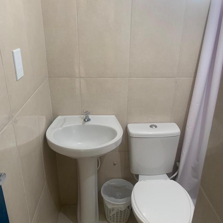 Koupelna v ubytování CALDAS PALACE HOTEL JORRO