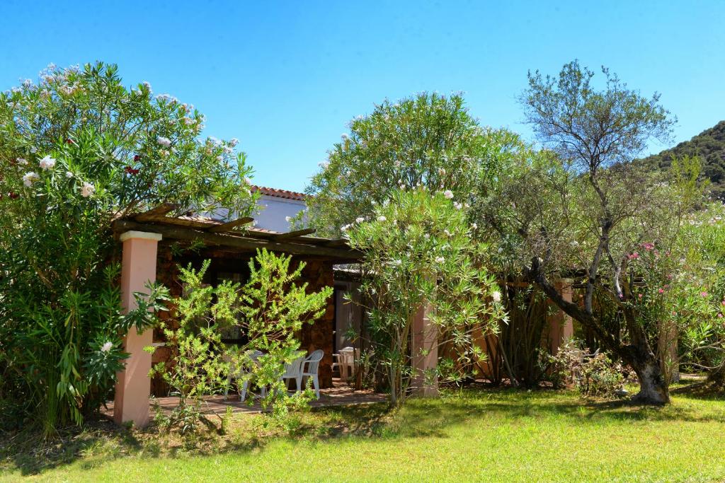 A garden outside Perdepera Resort