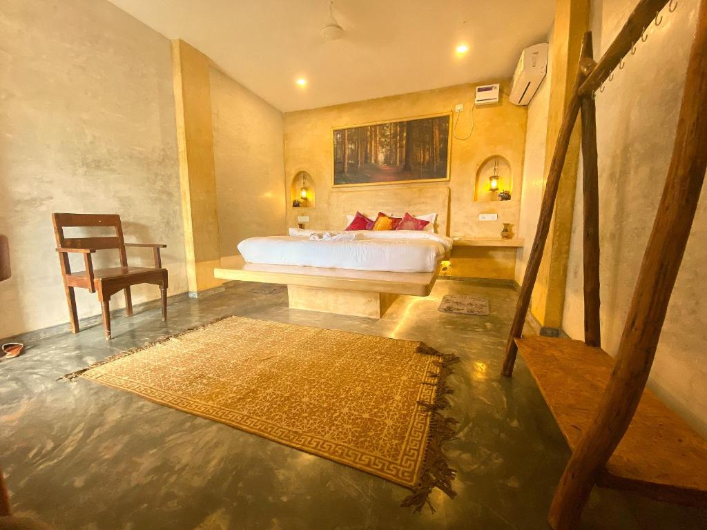Postel nebo postele na pokoji v ubytování Chique Shanti Resort