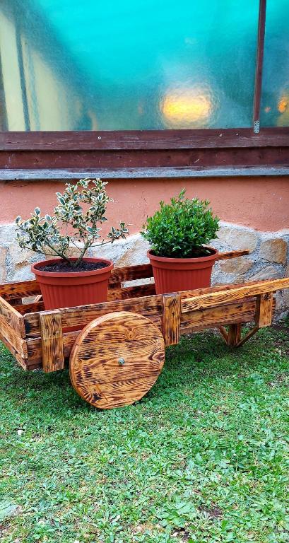 Vonkajšia záhrada v ubytovaní Bed and Breakfast Monticelli