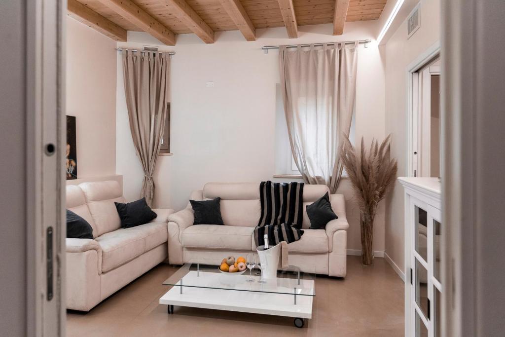 Posezení v ubytování San Matteo Maison