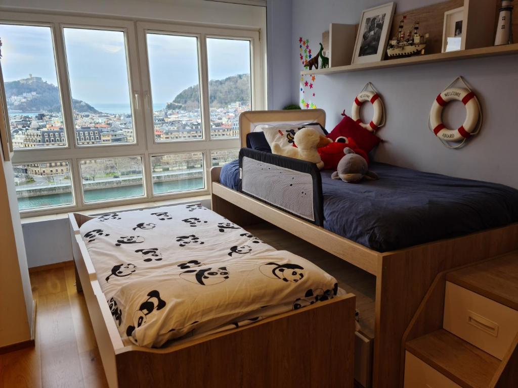Fotografia z galérie ubytovania Céntrico, amplio y lujoso con preciosas vistas v destinácii San Sebastián
