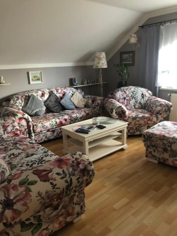 Posezení v ubytování Apartmán u Míši