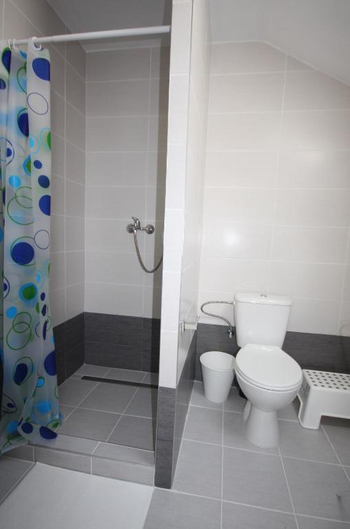 Koupelna v ubytování Apartmány Amália