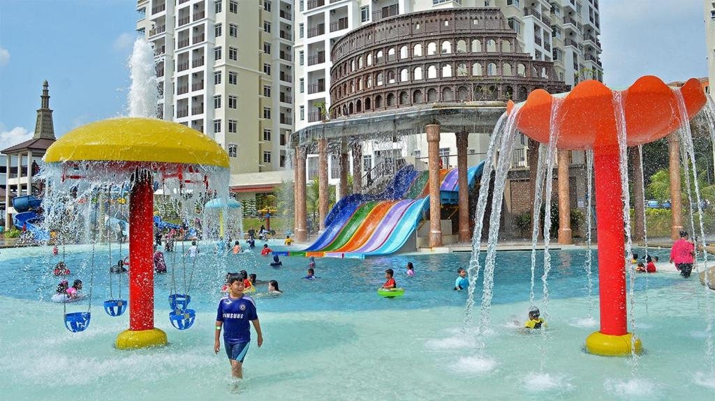 Bazén v ubytování Bayou Lagoon Park Resort nebo v jeho okolí