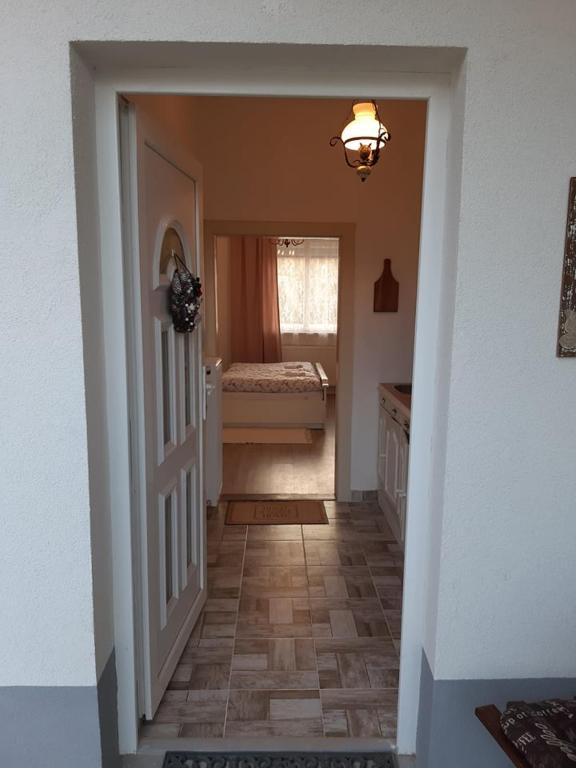 Postel nebo postele na pokoji v ubytování Edina Vintage Vendégház
