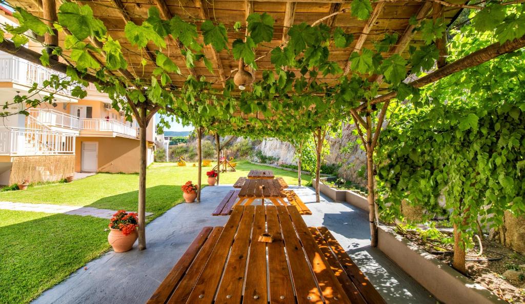 Zahrada ubytování House Meltemi