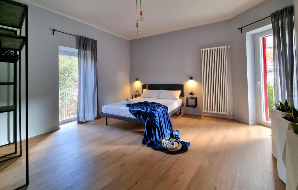 Postel nebo postele na pokoji v ubytování Residenza Gramsci